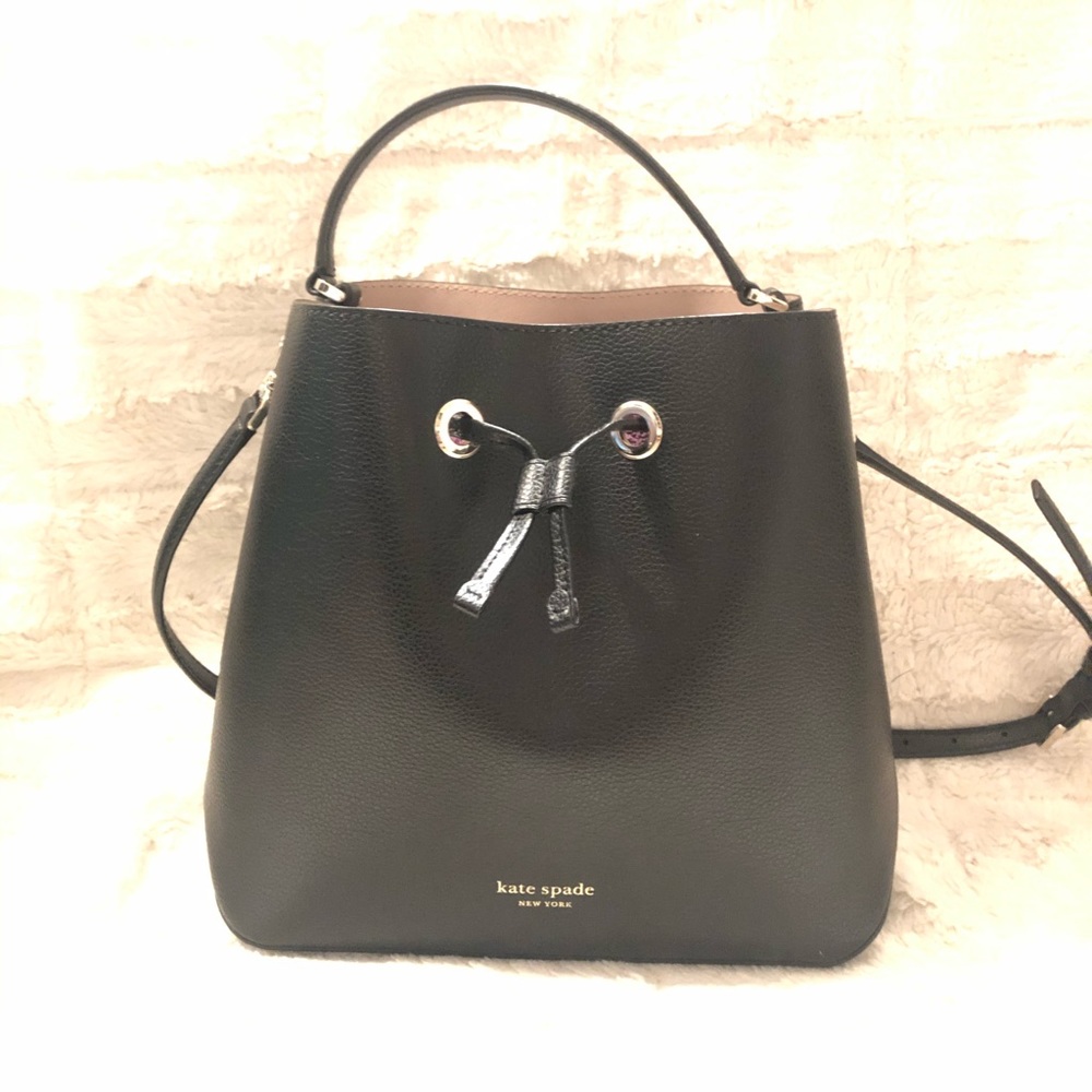 Kate Spade Eva Large drawstring bucket tote